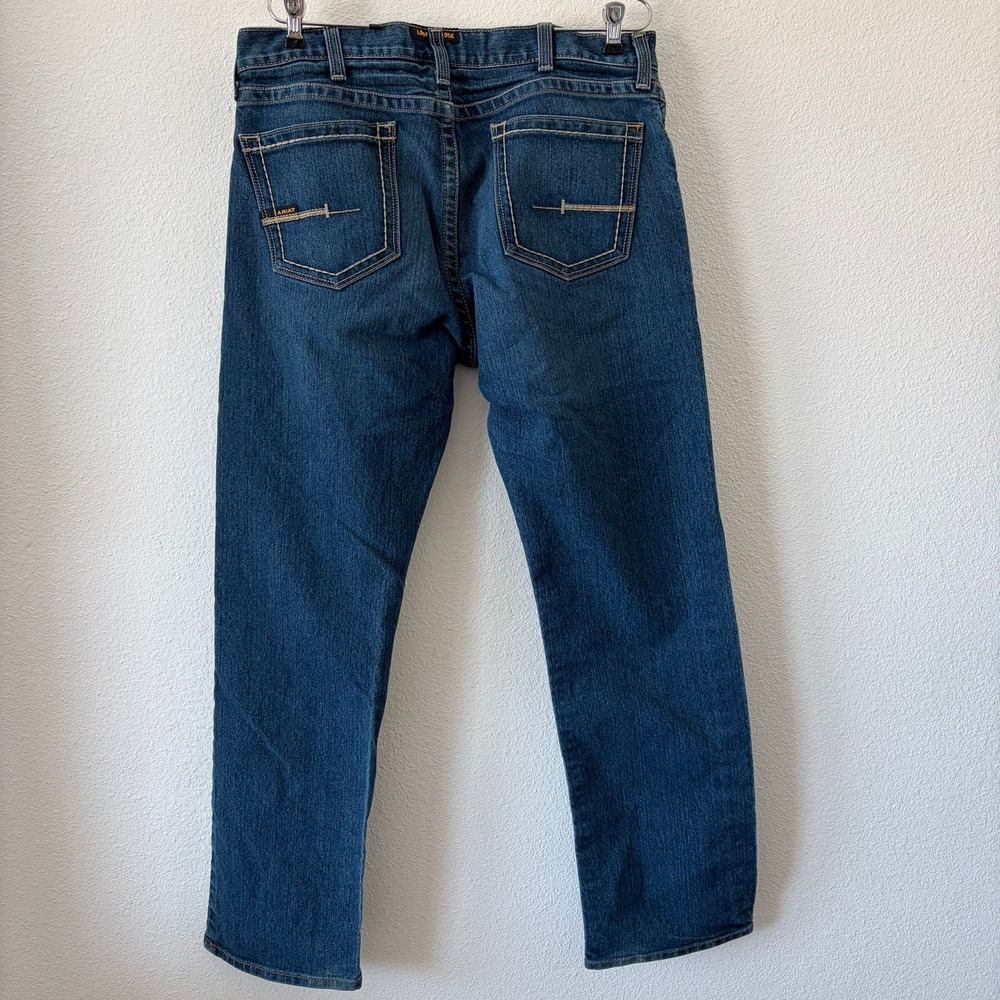 Ariat Rebar M7 Slim Straight Leg Jeans Mens 36x34 Blue DuraStretch 10034628 - Picture 3 of 6